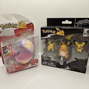 Pokemon Evolution Multi-Pack + Tinkatink Clip N Go Lot New Read